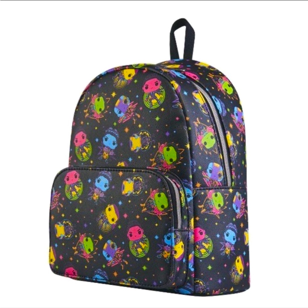 Funko Pop! Marvel Women Black Light Mini Backpack - NWT
